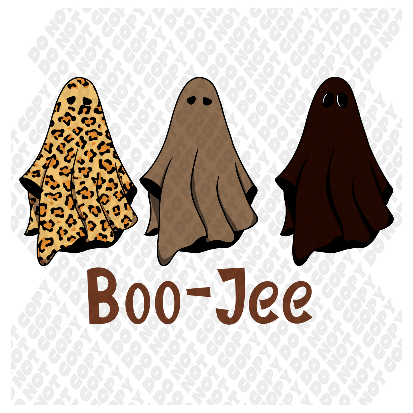 Boo-Jee Ghost DTF Transfer