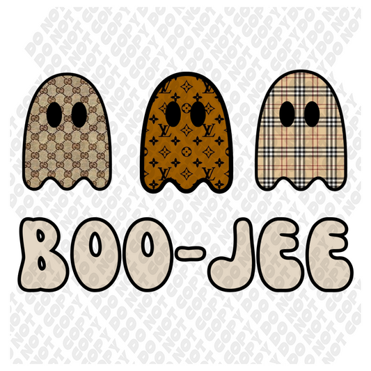 Boo-Jee Ghost DTF Transfer