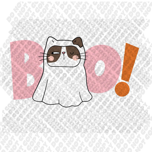 Boo DTF Transfer