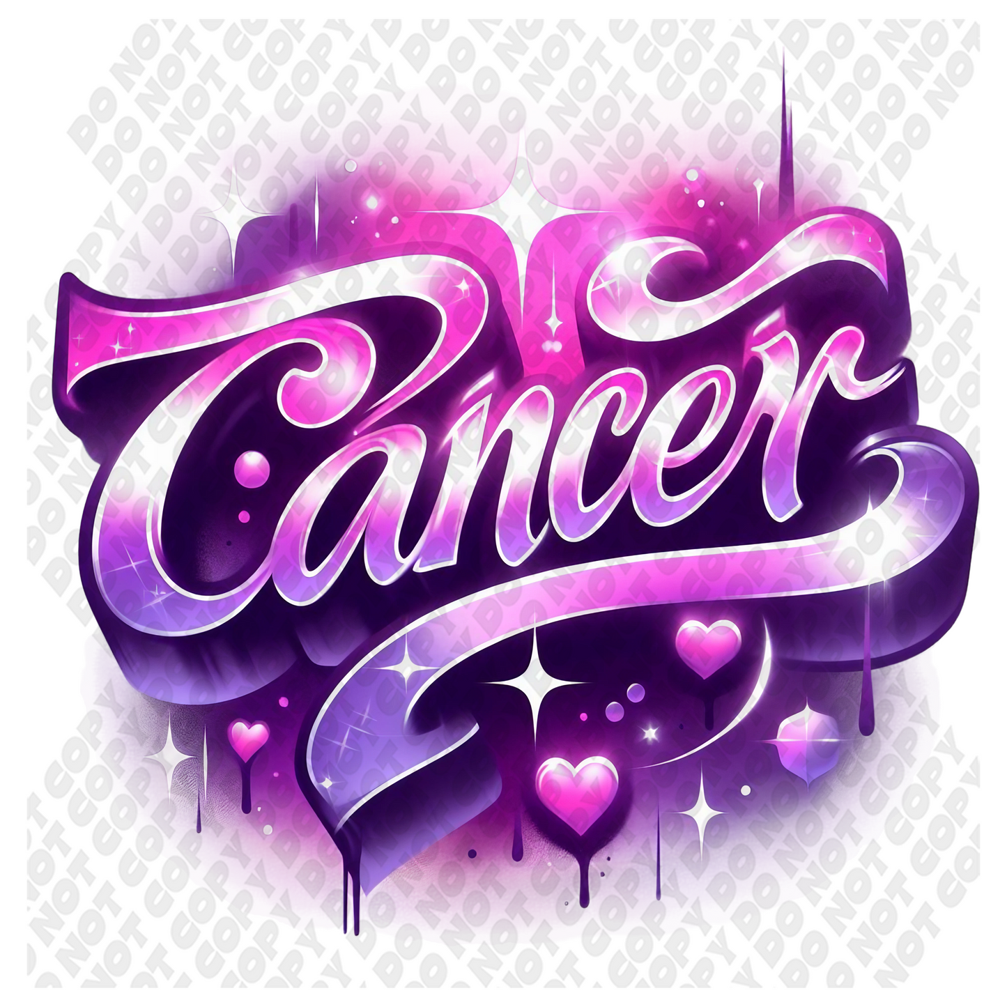 Cancer Astrological Purple Transfer