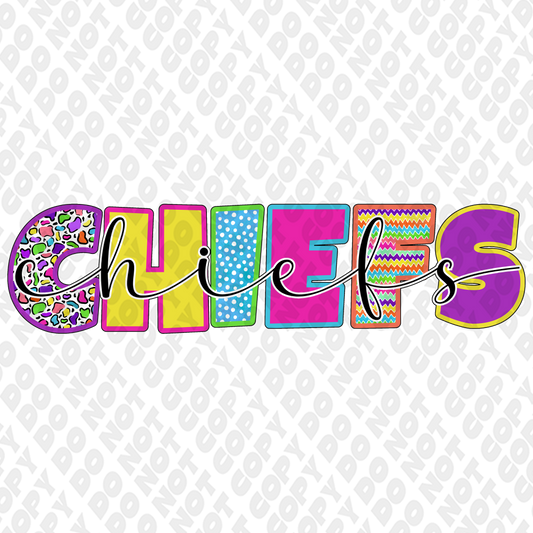 Chiefs DTF Transfer