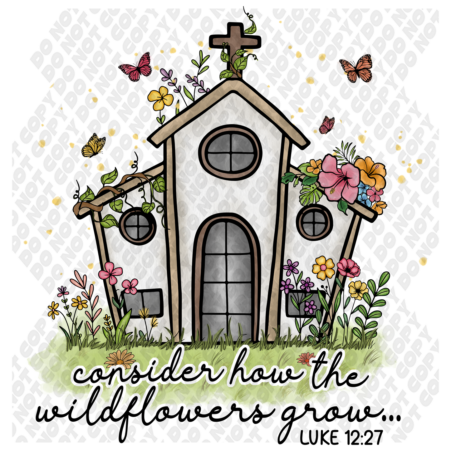 Consider How Wild Flowers Grow