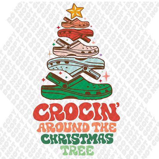 Crocin Around The Christmas Tree Transfer