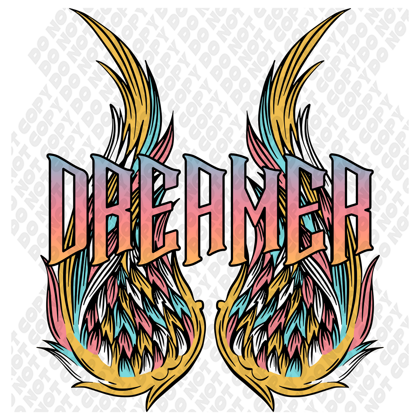 Dreamer Wings DTF Transfer