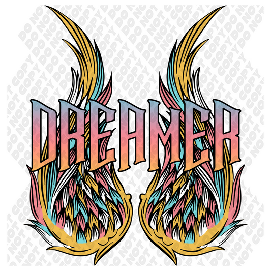 Dreamer Wings DTF Transfer