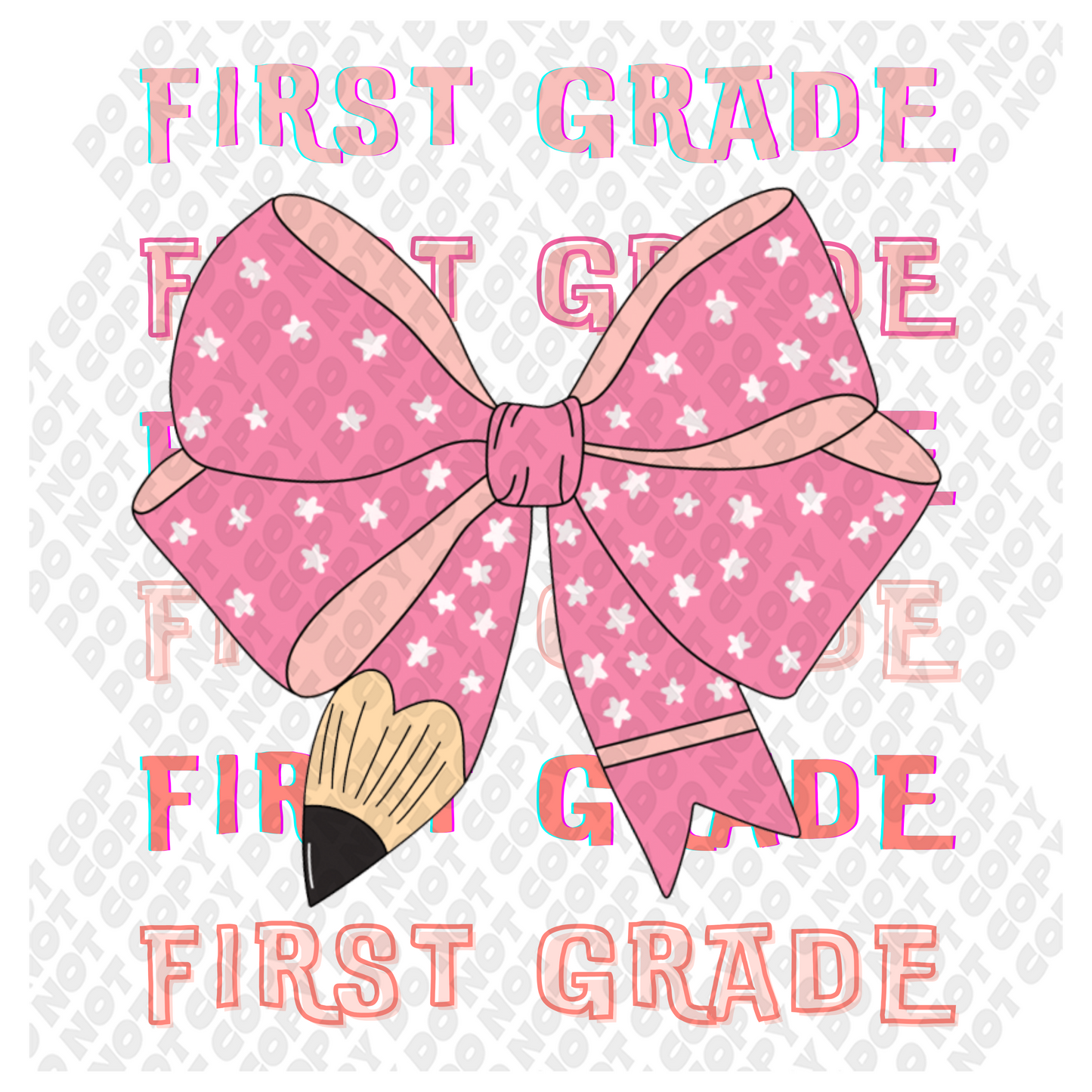 First Grade (1st Grade) DTF Transfer