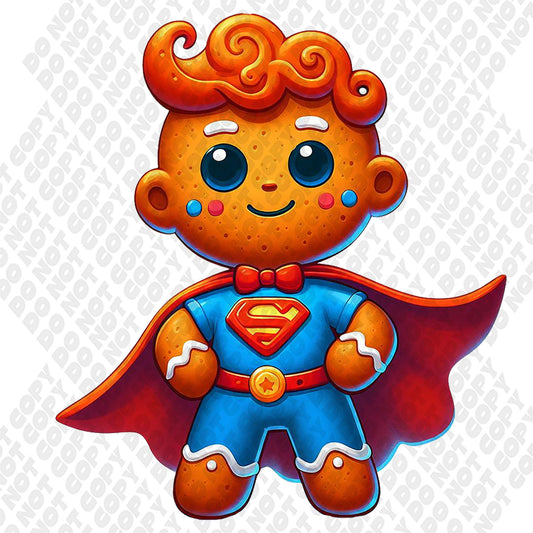 Super Gingerbread Boy Transfer