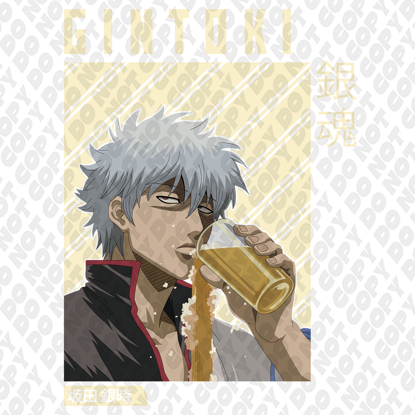 Gintoki Sakata Knock Em Back