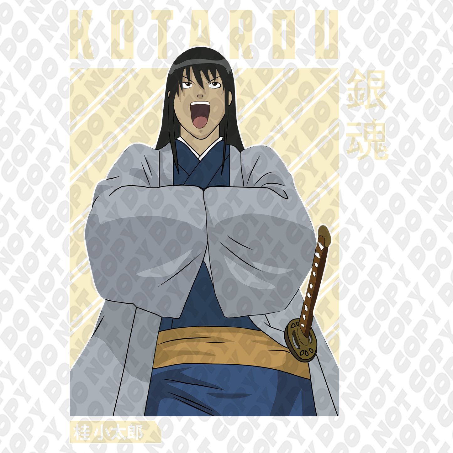 Kotarou Katsura Poster Cream