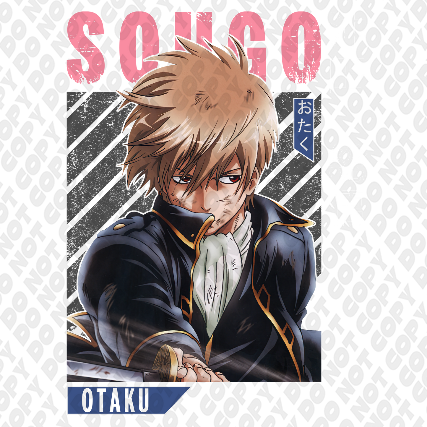 Sougo Okita Fight Faded