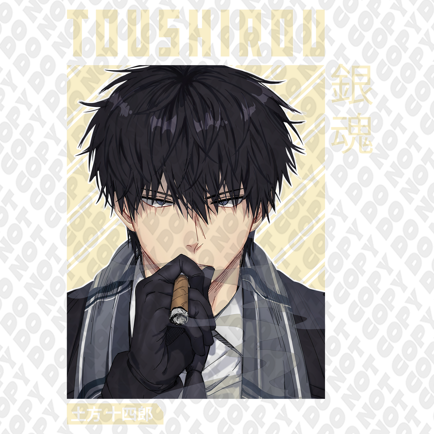 Toushirou Hijikata Smoking