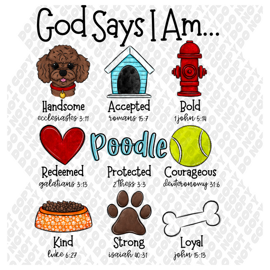 God says I am poodle