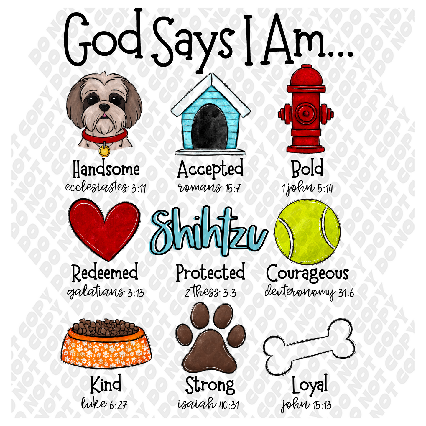 God says I am Shihtzu