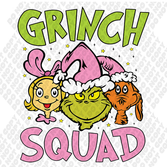 Grinch Squad Transfer