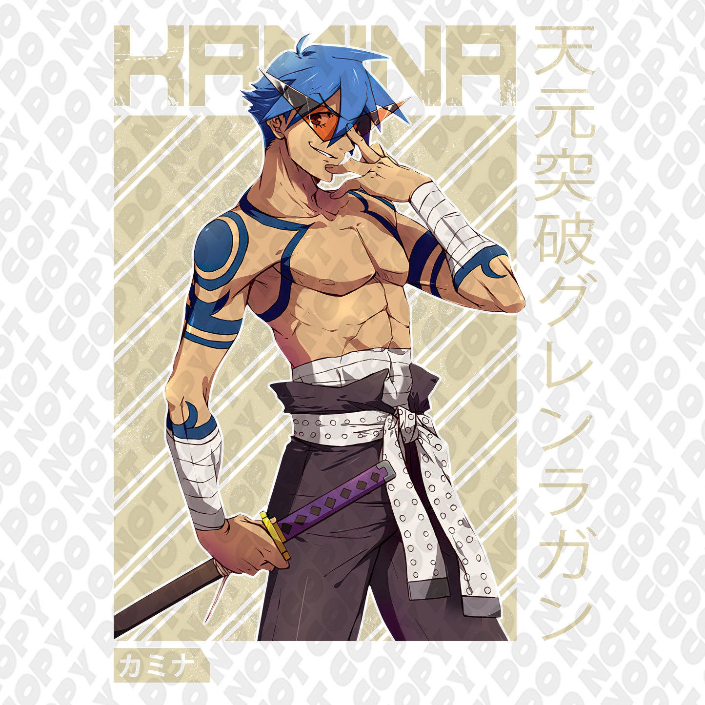 Kamina Check it Cream