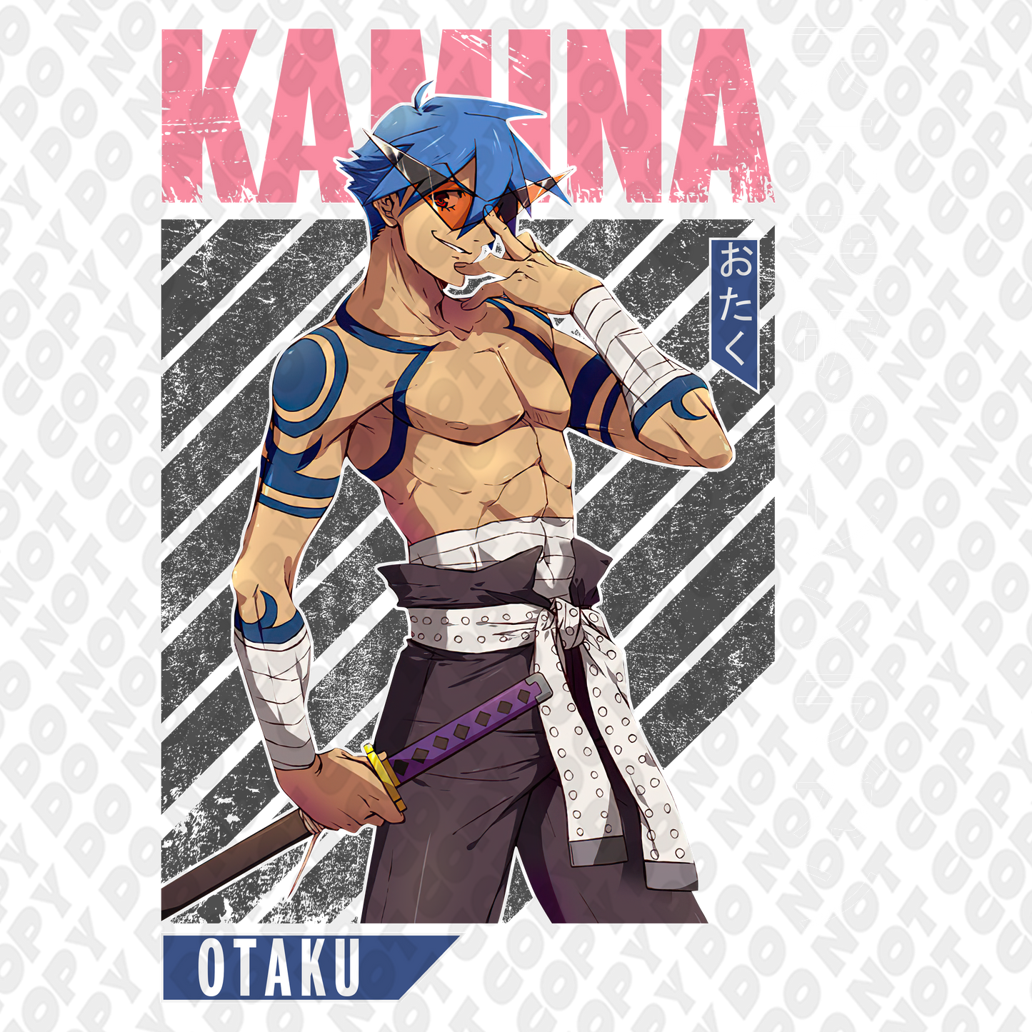 Kamina Check it Faded