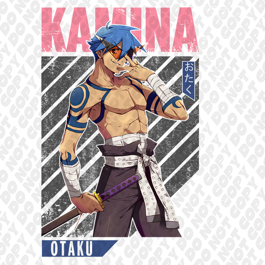 Kamina Check it Faded