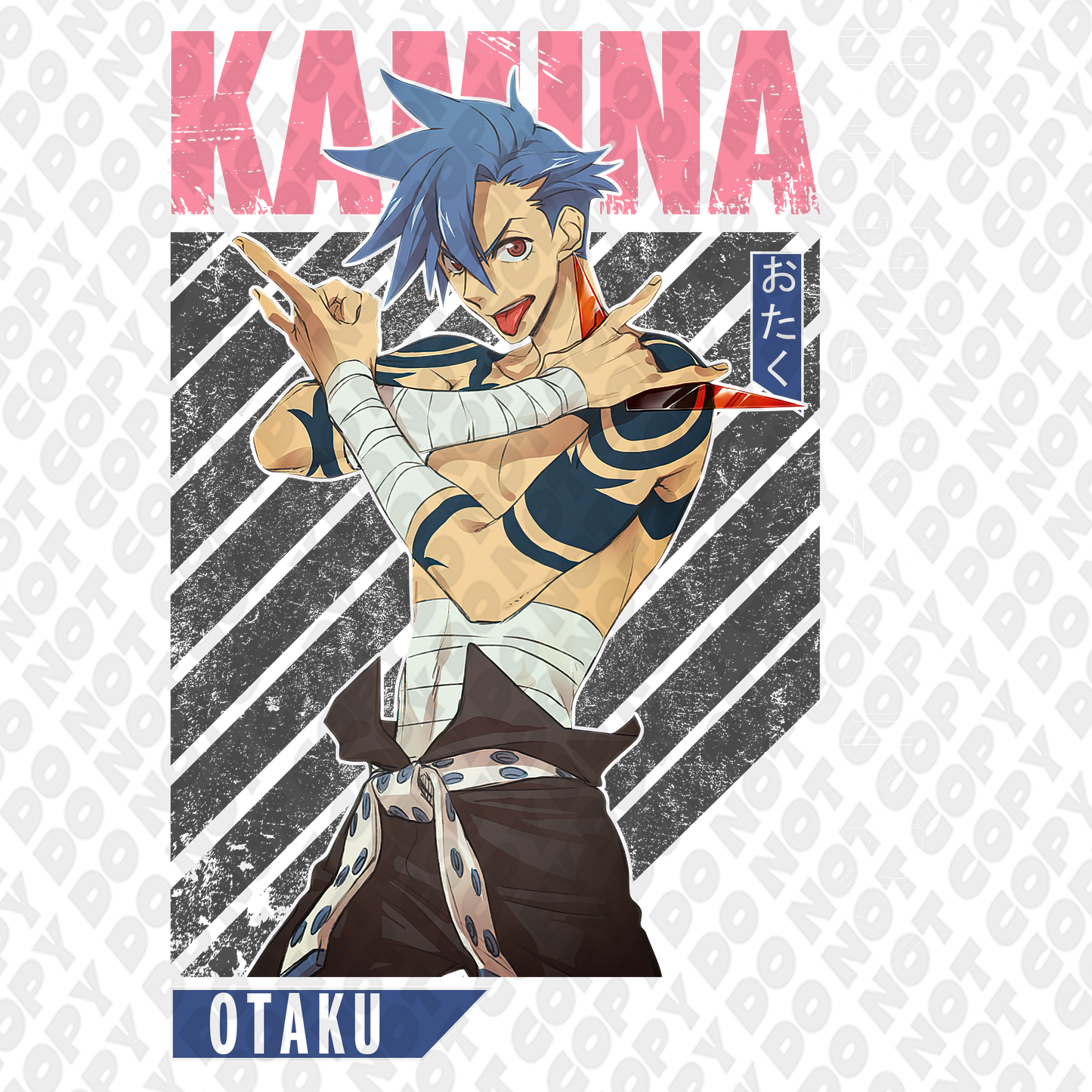 Kamina Hard Faded