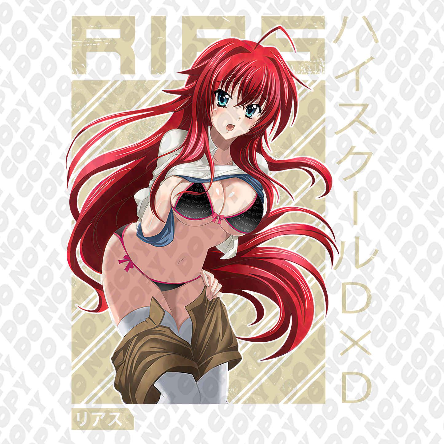 Rias Surprised