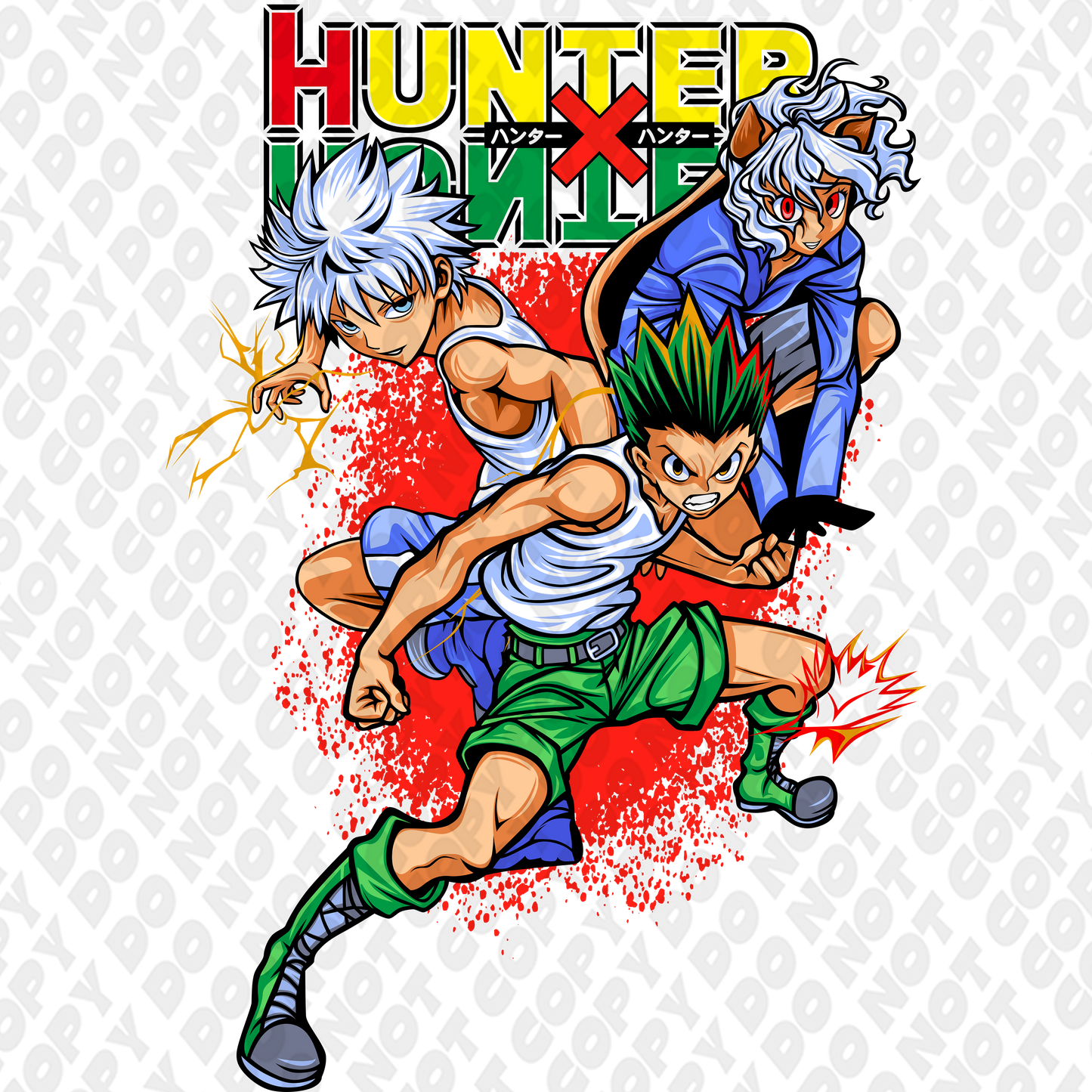 Gon and Killua Vs Pitou