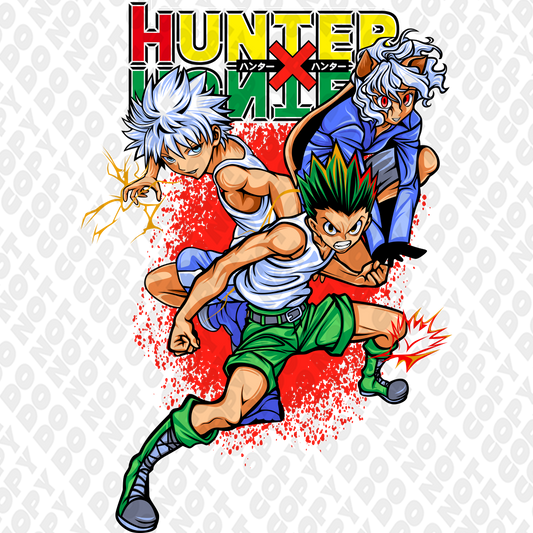 Gon and Killua Vs Pitou