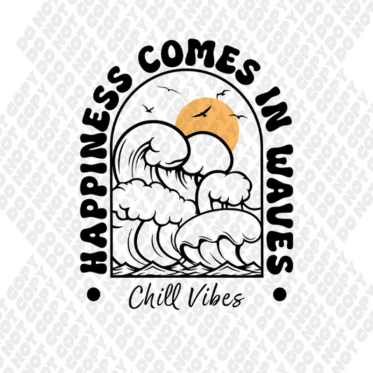 Happiness Comes In Waves