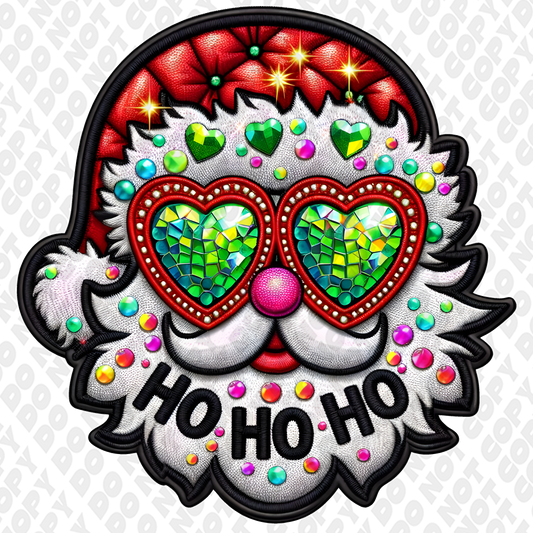 Ho Ho Ho Santa DTF Transfer
