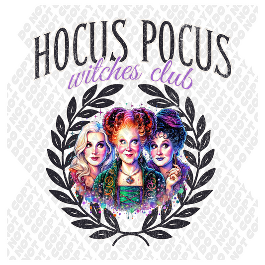 Hocus Pocus Witches Club