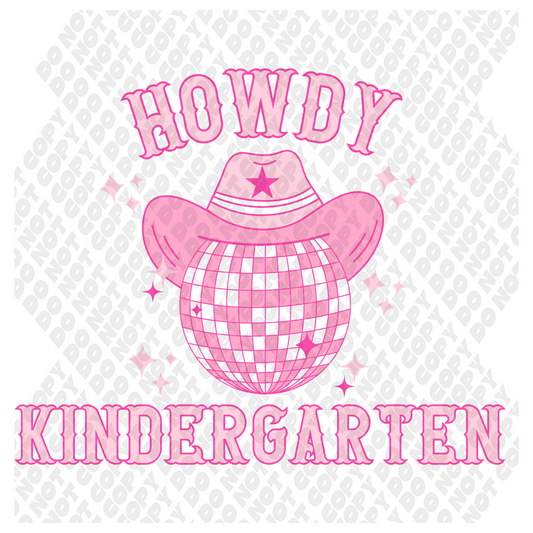 Howdy Disco Ball Kindergarten