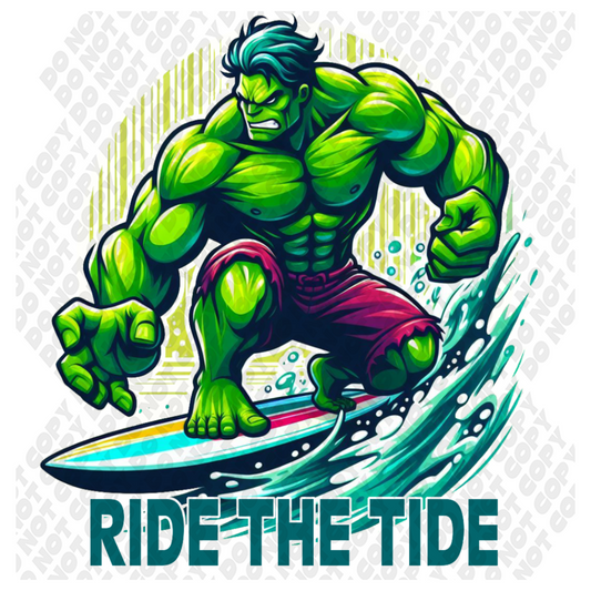 Ride The Tide Hulk Transfer