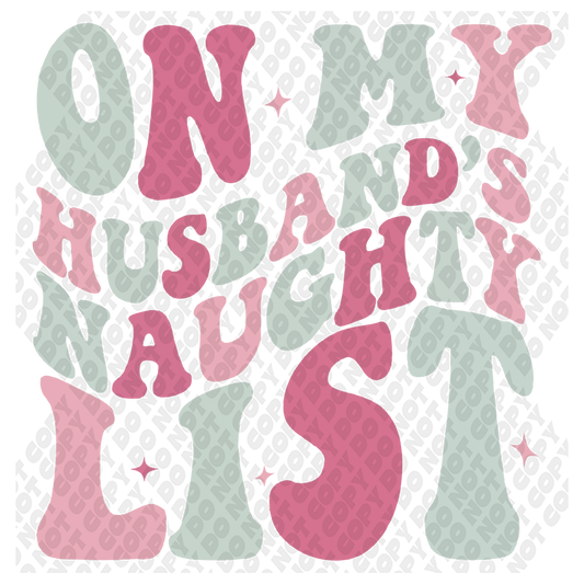 Husbands Naughty List