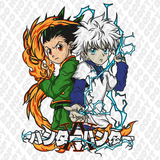 Gon and Killua Elements