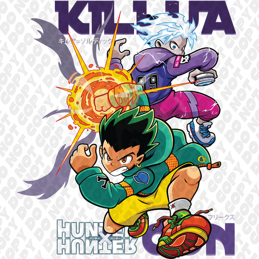 Gon and Killua Retro