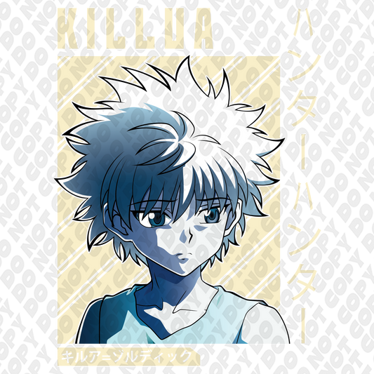 Killua Bad Down Cream Transfer