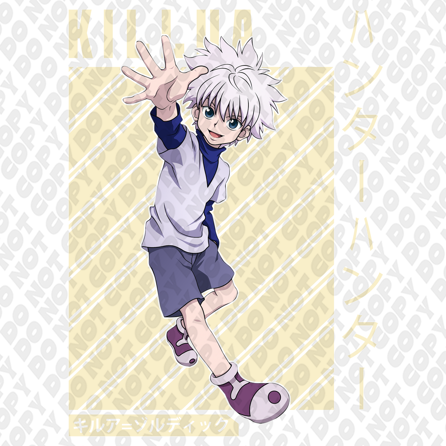 Killua Caught A Vibe Transfer