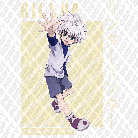 Killua Caught A Vibe Transfer