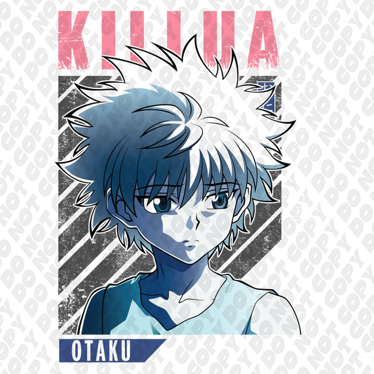 Killua Bad Down Faded Transfer