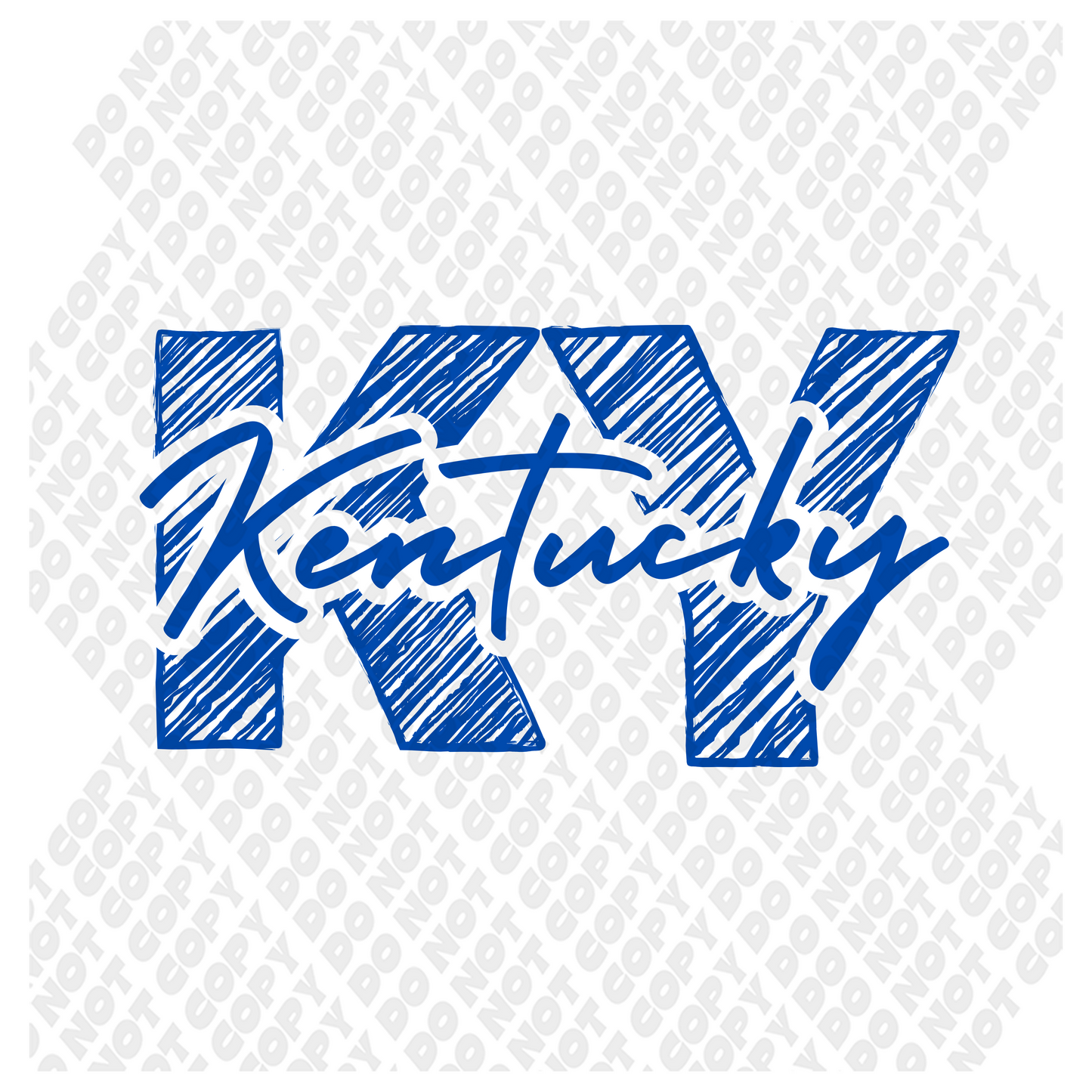 KY Kentucky Blue Logo