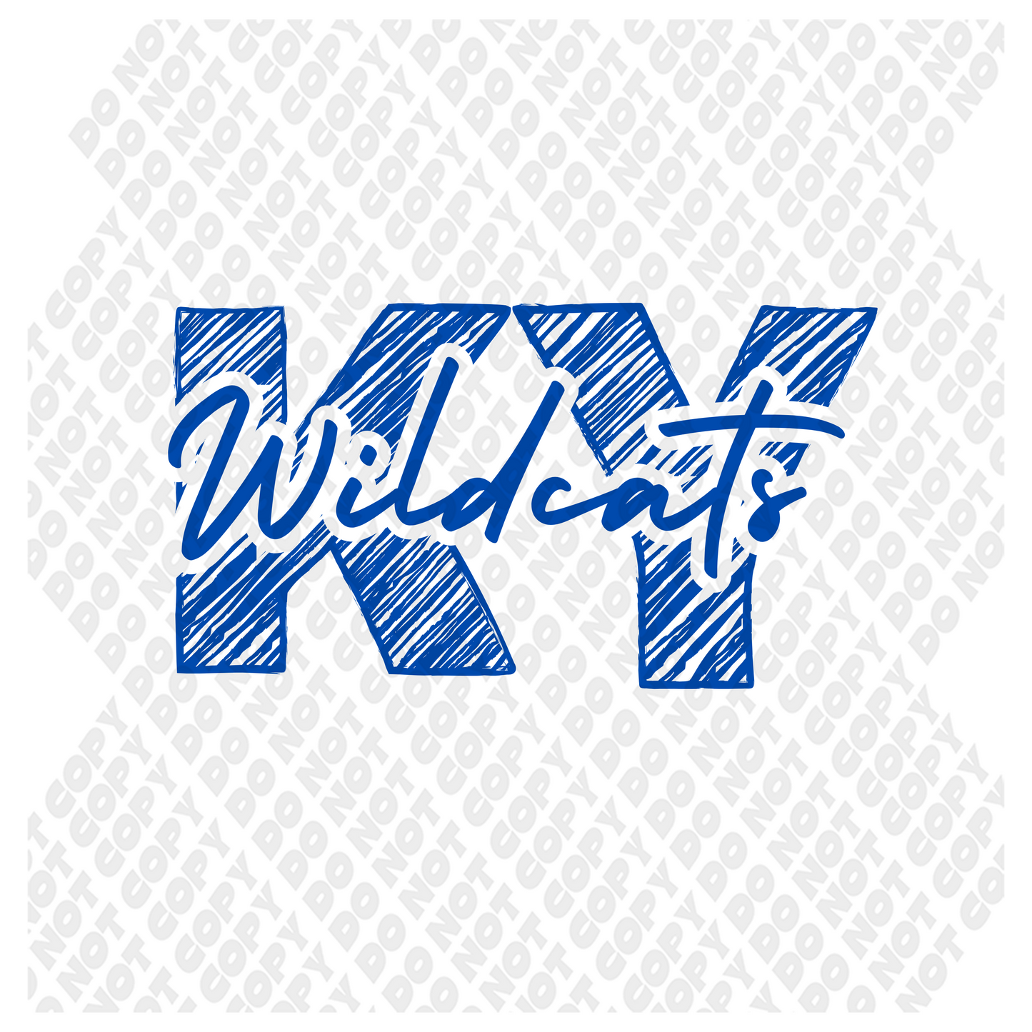 Kentucky Wildcats DTF Transfer