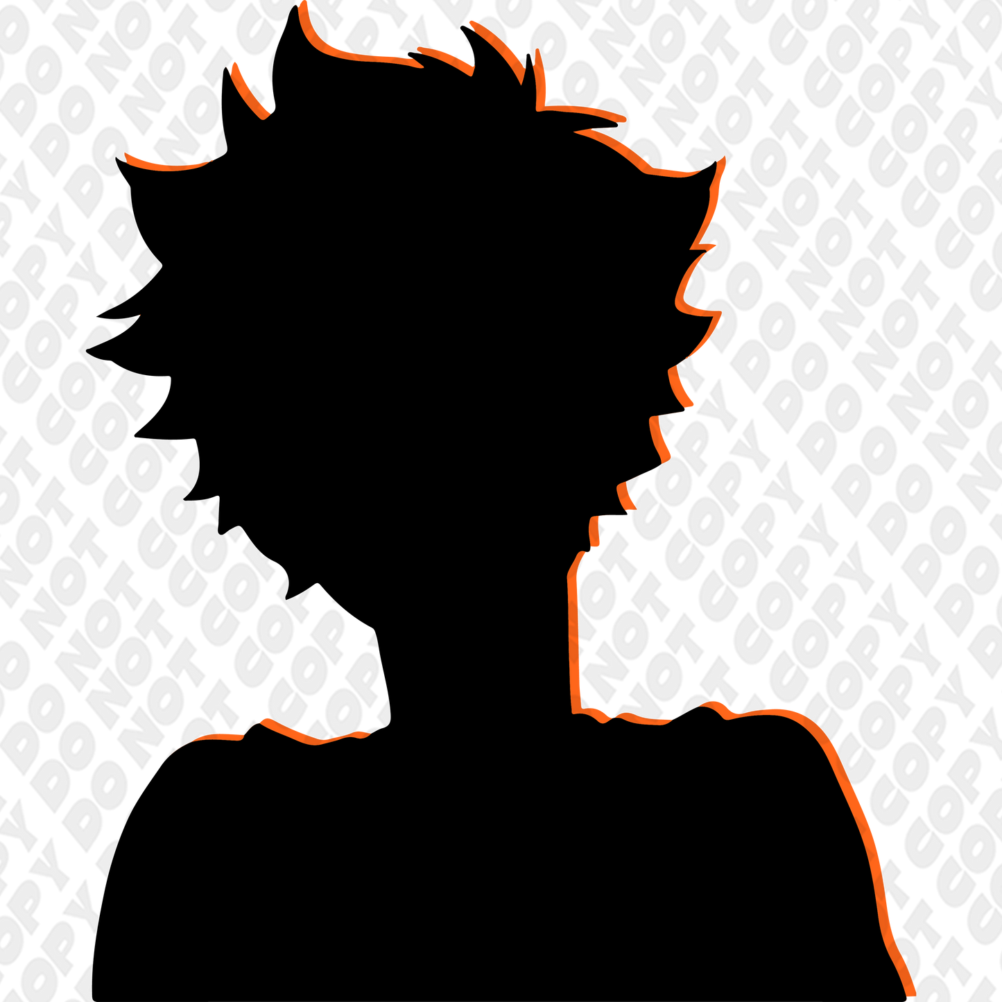 Shoyo Hinata Silhouette