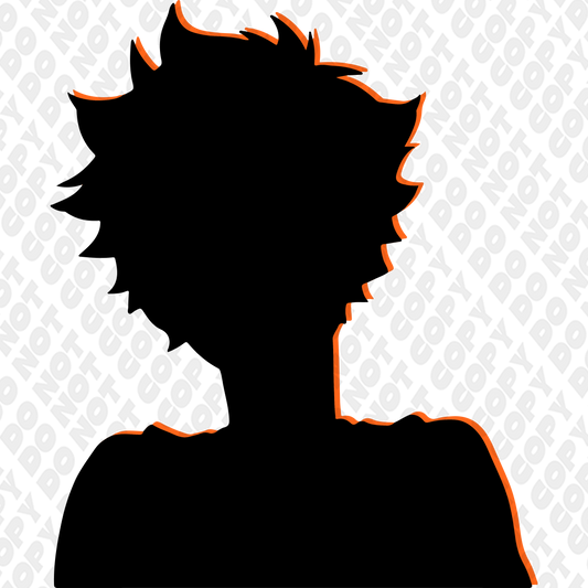 Shoyo Hinata Silhouette