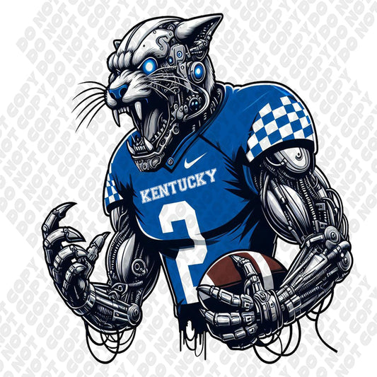 Kentucky UK Wildcats Robocat Football Transfer