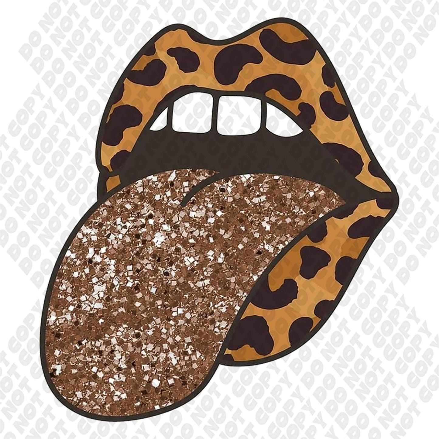 Leopard Lips Transfer