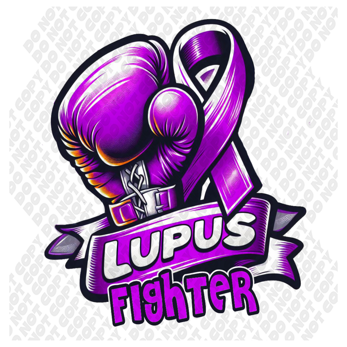 Lupus Fighter DTF Transfer