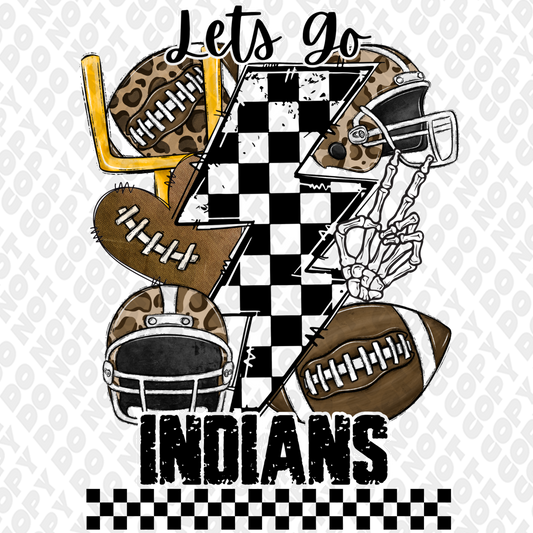 Let's go Indians