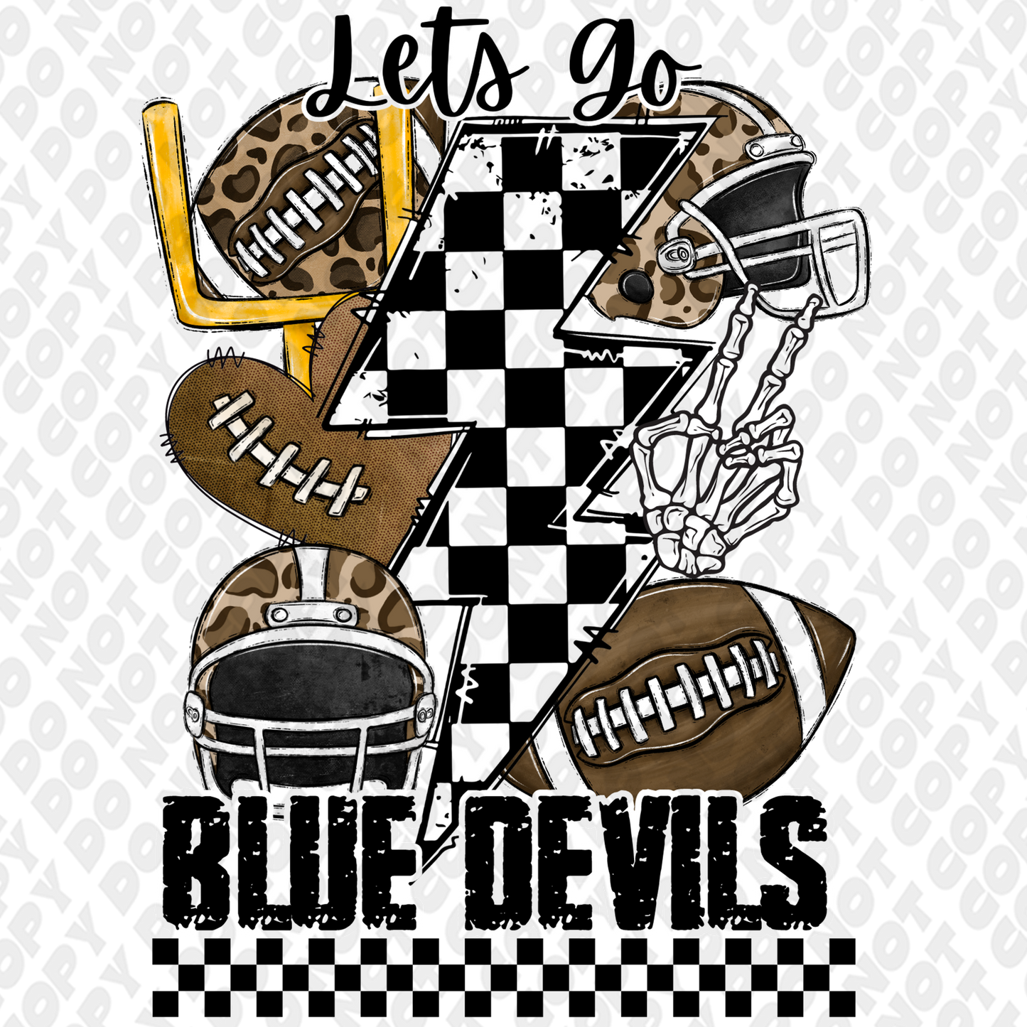 Blue Devils Goal Lets Go!