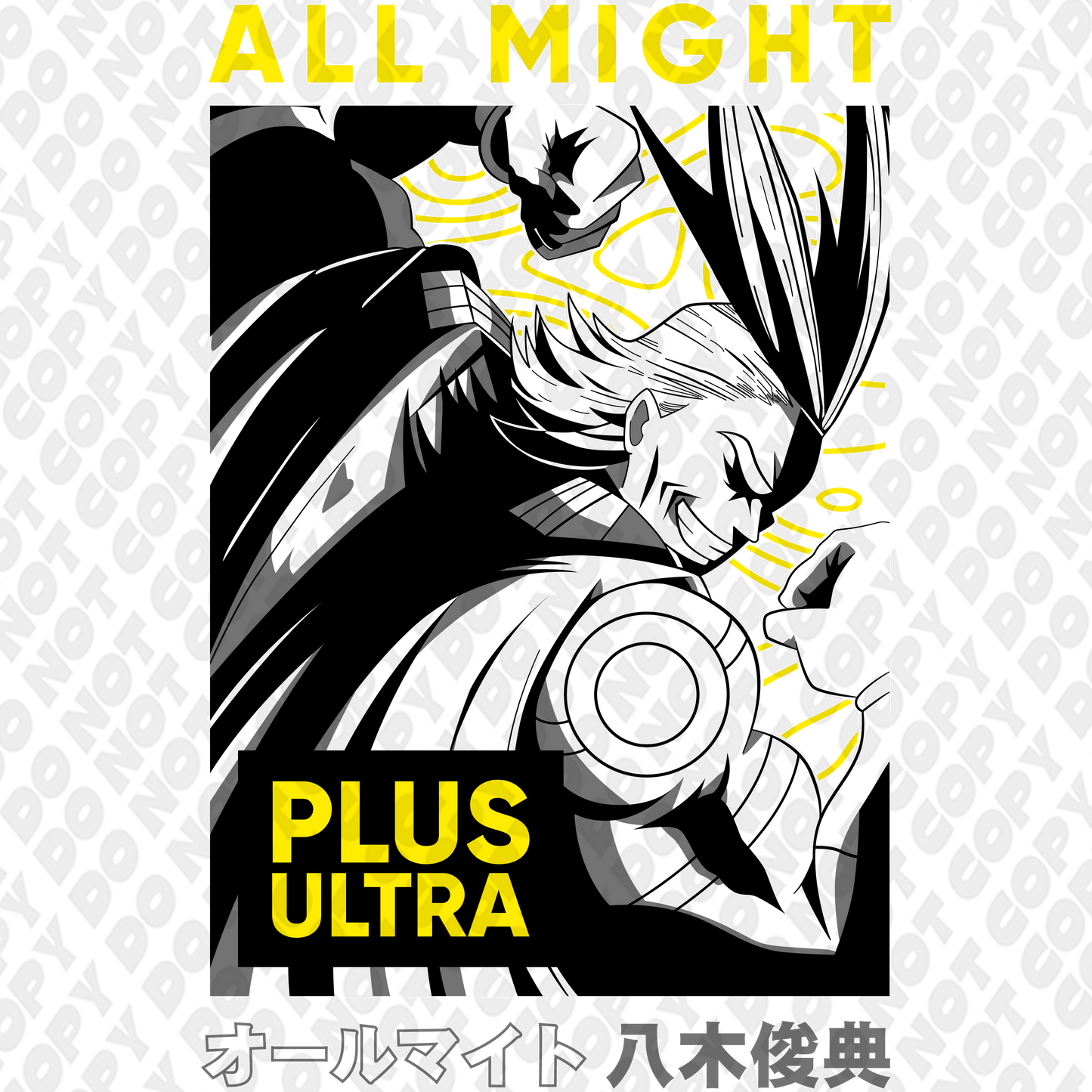 All Might Plus Ultra Flex