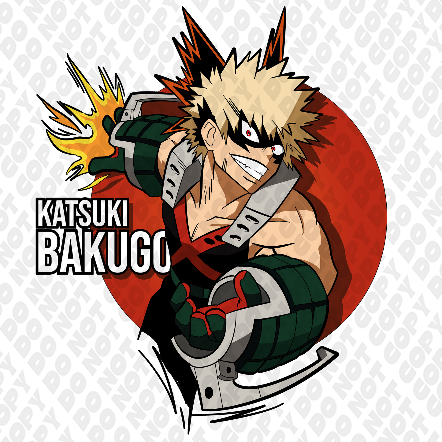 Bakugo Explosion Full Circle