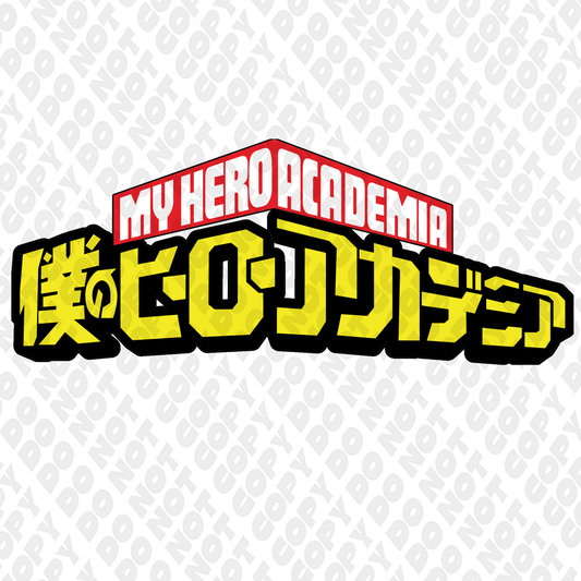 My Hero Academia Full Color Logo