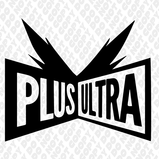 Plus Ultra All Might Outline
